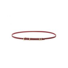 Accesorii Femei Forever21 Skinny Faux Leather Belt Red