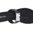 Incaltaminte Femei Michael Kors Colleen Thong Black Vachetta