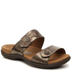Incaltaminte Femei Cobb Hill by New Balance Swoon Flat Sandal Pewter
