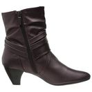 Incaltaminte Femei Soft Style Gwenda Wine Metallic Calf