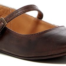 Bed Stu Shuffle Mary-Jane Flat TEAK RUSTIC