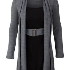 Rochie tricotată cu curea 