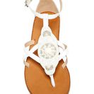 Incaltaminte Femei Tommy Bahama Primmrose Beaded Sandal WHITE