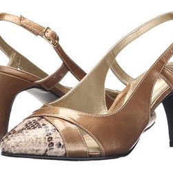 Incaltaminte Femei Soft Style Rielle Taupe Pearlized PatentPython