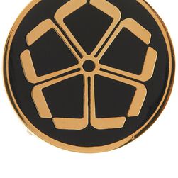 Trina Turk Round Floret Ring GOLD PL-BLACK