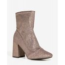 Incaltaminte Femei CheapChic So Glam Bootie Mauve