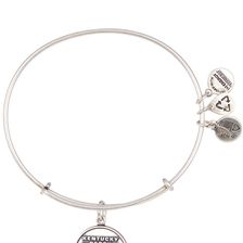 Alex and Ani NFL - Kentucky Derby Charm Wire Bangle SILVER