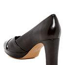 Incaltaminte Femei Clarks Jenness Cloud Peep Toe Pump - Wide Width Available BLACK LEAT