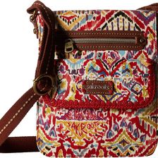 Sakroots Artist Circle Small Flap Sweet Red Brave Beauti