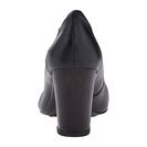 Incaltaminte Femei Hush Puppies Sisany Pump Black Smooth Leather