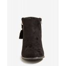 Incaltaminte Femei CheapChic Double Take Tassel Bootie Black