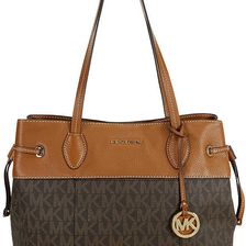 Michael Kors Marina Large Drawstring Tote - Brown N/A