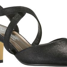 Walking Cradles Caliente Black Shimmer Suede
