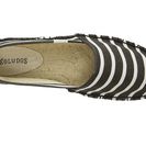 Incaltaminte Femei Soludos Original Classic Stripes BlackWhite