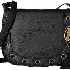 CARLOS by Carlos Santana Thea Saddle Bag Black