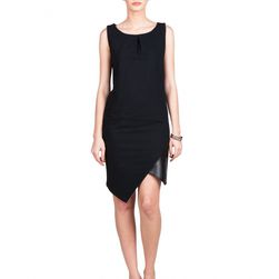 Rochie neagra asimetrica, Amelie Suri