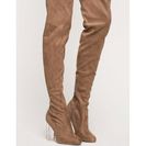 Incaltaminte Femei CheapChic All Talk Boot TaupeKhaki