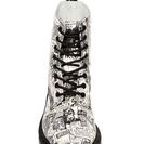 Incaltaminte Femei Dr Martens Pascal Printed Boot Unisex BLACK-WHIT