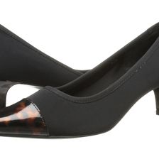 Vaneli Taya Black Nitry Stretch/Tort Sandra Loc Patent