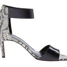 Incaltaminte Femei Diane Von Furstenberg Kinder Black VacchettaBlackWhite Roccia Snake Print