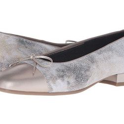 Incaltaminte Femei ara Bel Taupe ParadiseSilver Metallic Toe