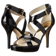 Incaltaminte Femei Michael Kors Evie Platform Black Patent