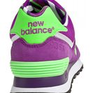 Incaltaminte Femei New Balance Womens Windbreaker 574 Purple Cactus Flower with Green Oasis Navy