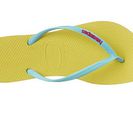 Incaltaminte Femei Havaianas Slim Logo Pop-Up Flip Flops Revival Yellow