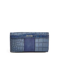 Accesorii Femei GUESS Paradis Croc-Embossed Wallet navy