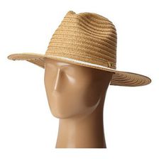 Accesorii Femei BCBGeneration Lace Brim Panama Hat Wheat