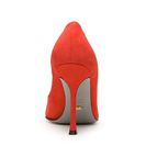 Incaltaminte Femei Sergio Rossi Suede Pointed Toe Pump Orange