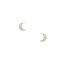 Bijuterii Femei Forever21 Moon Necklace and Earring Set Goldclear