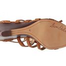 Incaltaminte Femei Sam Edelman Sandra Wedge Sandal Cognac