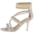 Incaltaminte Femei GX by Gwen Stefani Adams Light GreyYellow Matte VachettaWoven