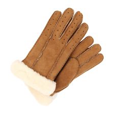 UGG Classic Perforated Two Point Glove Chestnut