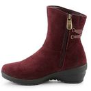 Incaltaminte Femei Blondo Mercedes Wedge Bootie Burgundy