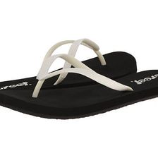 Incaltaminte Femei Reef Stargazer BlackWhite Glitter