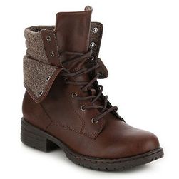 Incaltaminte Femei boc Karel Combat Boot Brown