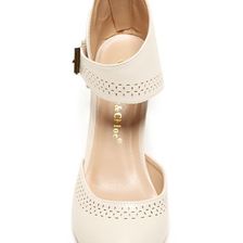 Incaltaminte Femei Chase Chloe Kimmy dOrsay Buckle Pump NUDE