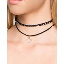 Bijuterii Femei CheapChic Stud And Dot Layer Choker Black