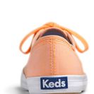 Incaltaminte Femei Keds Champion Washed Twill Sneaker NEON ORANG