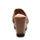 Incaltaminte Femei Callisto of California Cinamon Wedge Sandal Cognac