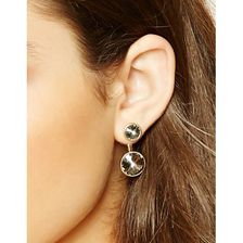 Bijuterii Femei Forever21 Rhinestone Ear Jacket Goldgrey