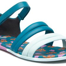 Camper Peu Circuit 4 Strap Sandal White/Blue/Lavender