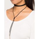 Bijuterii Femei CheapChic Stella Suede Wrap Choker Black