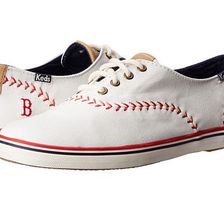 Incaltaminte Femei Keds Champion MLB Pennant - Red Sox White Canvas