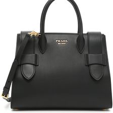 Prada City Calf Handbag NERO