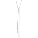 Bijuterii Femei Forever21 Matchstick Lariat Necklace Silver