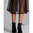 Incaltaminte Femei Forever21 Mia Velvet Cutout Booties Black