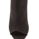 Incaltaminte Femei CheapChic Back Talk Laced-up Chunky Booties Black
